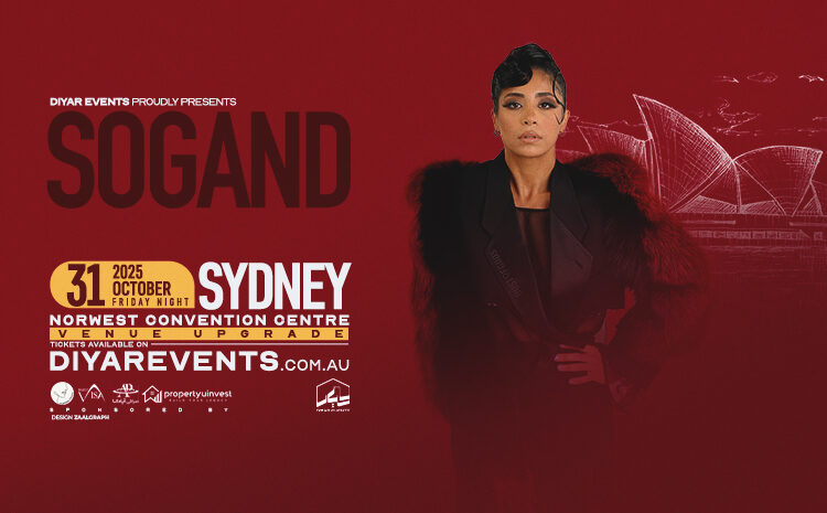 Sogand Concert Sydney 2025_Upgraded Venue